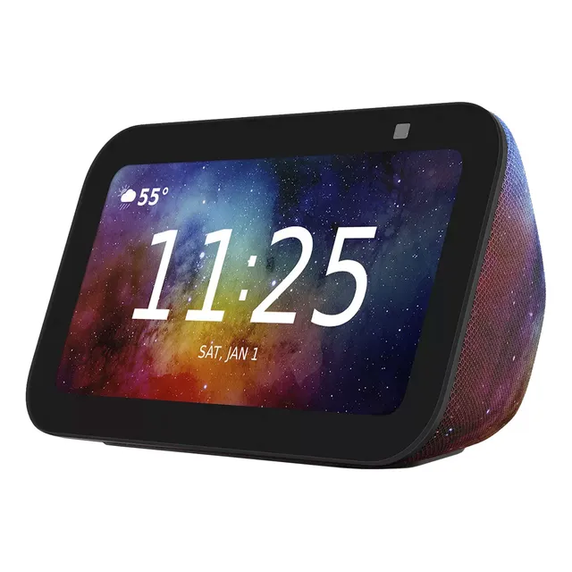 Bocina Asistente De Voz Alexa Amazon Echo Show 5 Kids Galaxy Multicolor