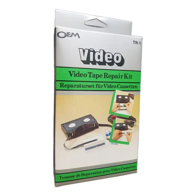 Kit De Reparacion De Cinta De Video Betamax Vhs Nuevo