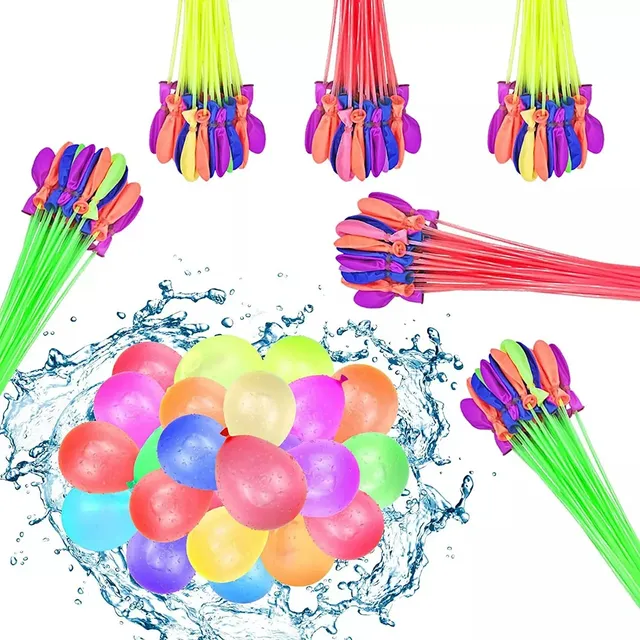 Set 333 Globos Magicos De Agua Fiesta Alberca Relleno Rapido