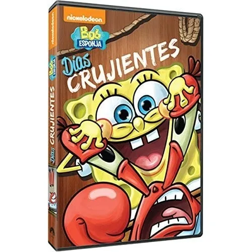 Bob Esponja Dí­as Crujientes | Dvd Película Nueva