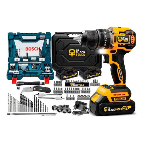 Combo Parafusadeira e Furadeira de Impacto 2 Baterias Dobevi JS017