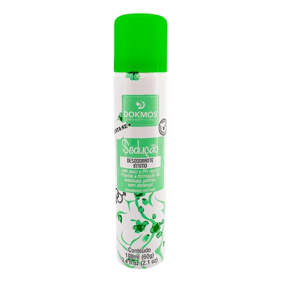 Desodorante Intimo Sedução Sinta-se- Dokmos- 100ml