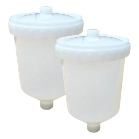 Kit 2 Unidades Copo Caneca Pistola De Pintura 600ml 8545 Kit 2 Unidades Copo Caneca Pistola De Pintura 600ml 8545