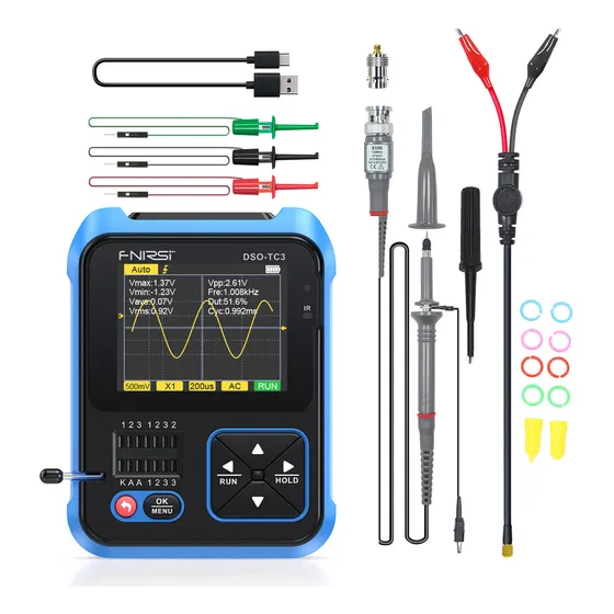 Osciloscopio Digital Probador 1500 Mah Del Comprobador De