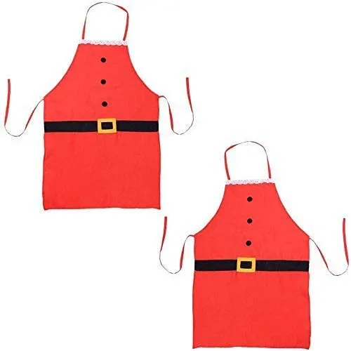 Delantal Navidad Cocina Papa Noel Para Decoracion Cena Casa