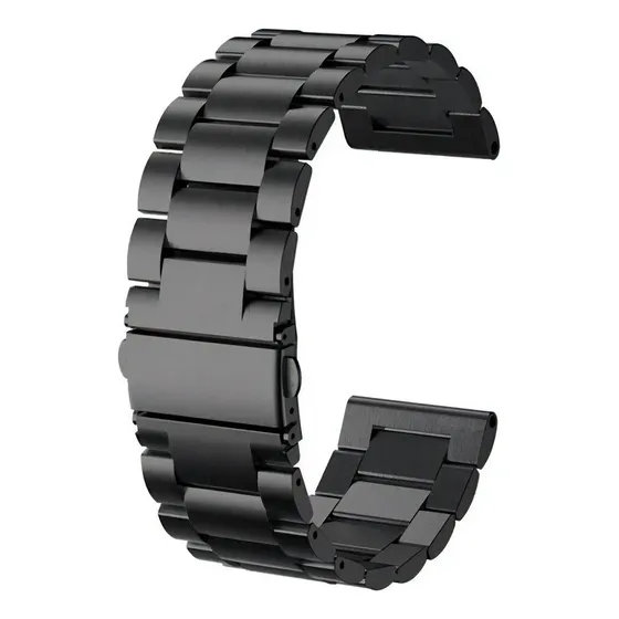Malla Metalica Acero Relojes Smartwatch 22mm Gtr Xiaomi Pace Color Negro
