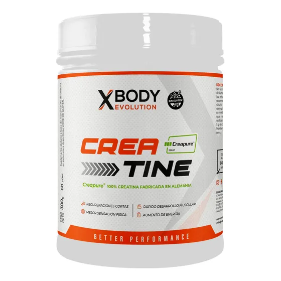 Creatina Monohidrato Creapure 300 Grs Xbody Evolution