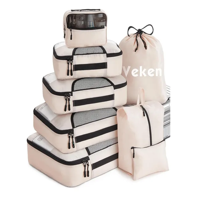 Kit Organizadores De Maletas Para Viajes 