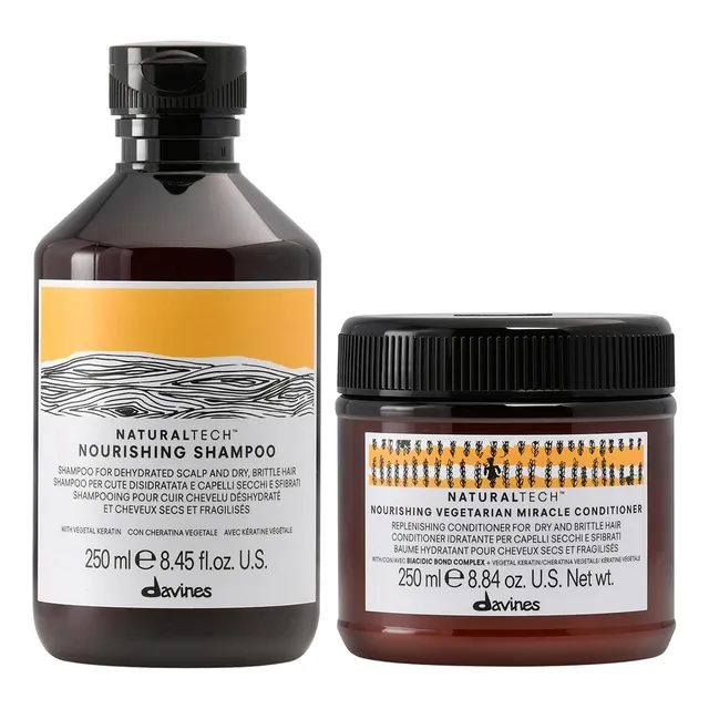 Shampoo Nutritivo 250ml + Acondicionador Davines Nourishing