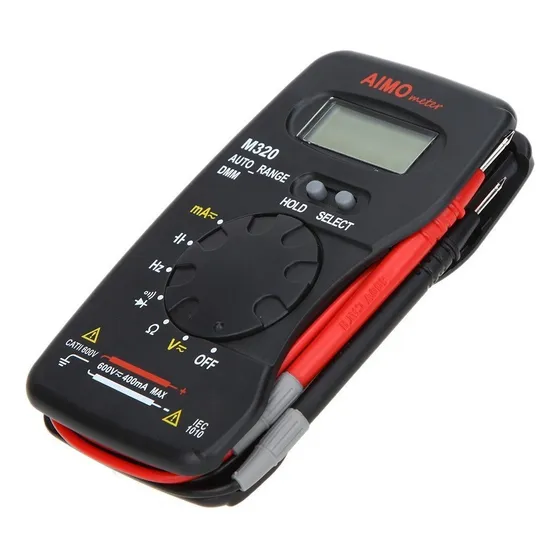 Multímetro Digital Lcd Portátil De Bolso Aimo M320