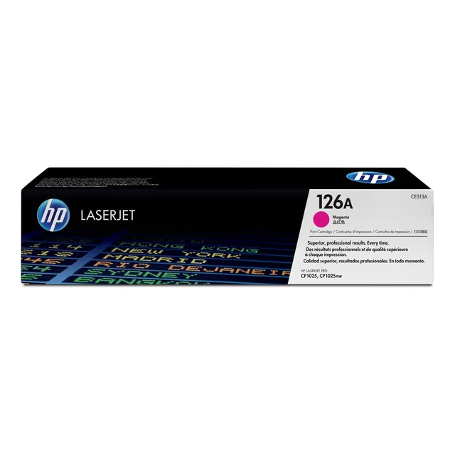Toner 126a Hp Magenta Color De La Tinta Magenta
