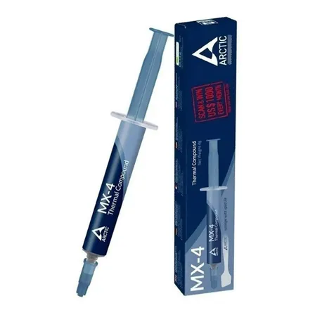 Pasta Térmica Arctic Mx-4 Disipador De Calor Cpu 4 Gramos