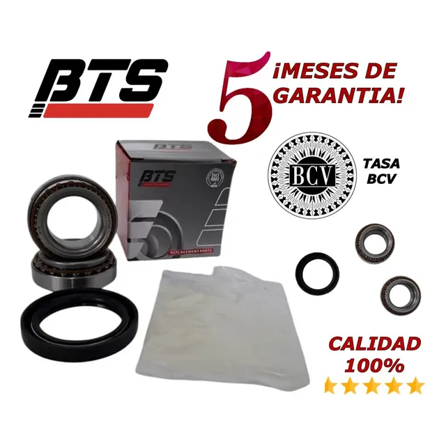 Kit De Rodamiento Trasero Ford Ka Fiesta  Con Estopera Skf