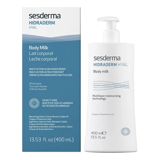 Loción Corporal Sesderma Hidraderm Hyal, 13.5 Onzas Líquidas