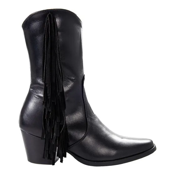 Bota Mujer Vk P0200 Cerato Negro Barba