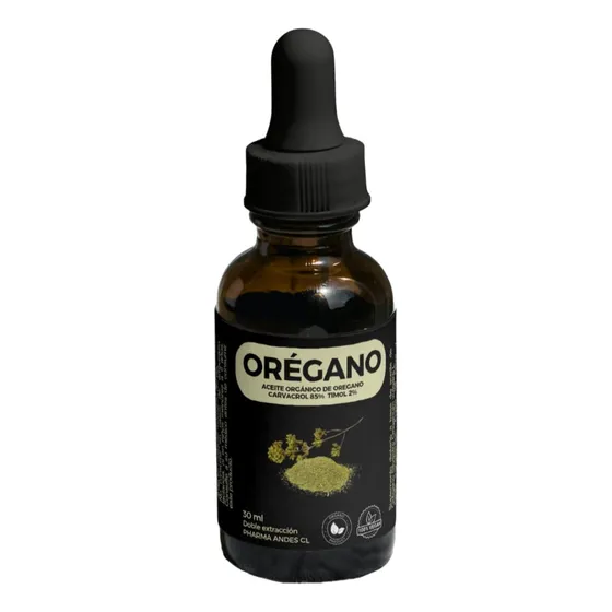 Aceite Puro Orégano - Carvacrol Y Timol - Para Desparacitar