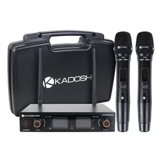 O Melhor Microfone Profissional Sem Fio Kadosh Duplo K-502m