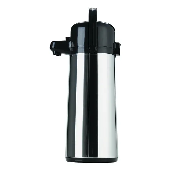 Invicta Garrafa Térmica Grande 1,8 Litro Café Chá Hotel Cor Prateado