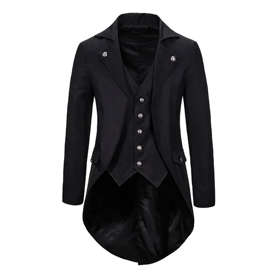 2025 Abrigo For Hombre W T722, Vestido Gótico, Uniforme De E