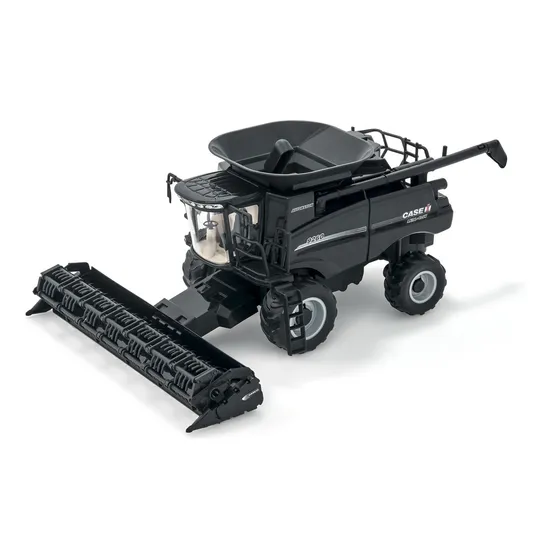 Estuche en miniatura para tractor, cosechadora de granos axial, color negro