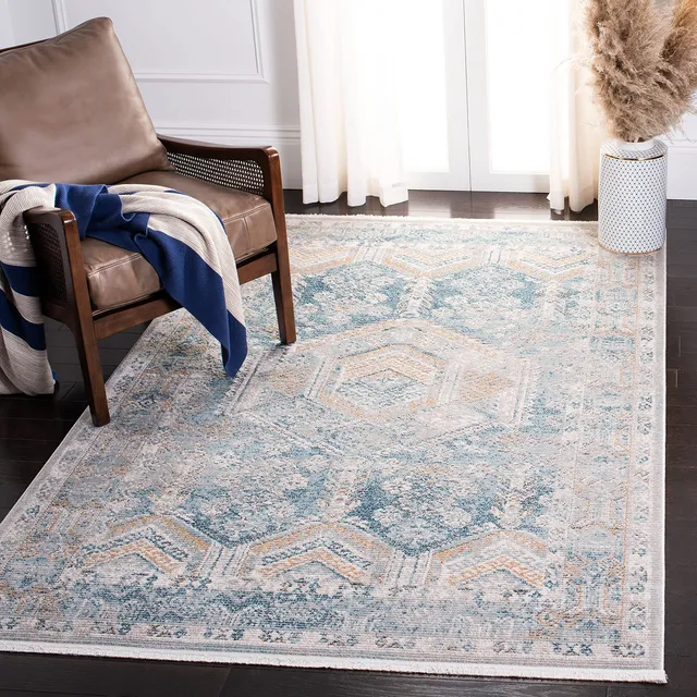 Alfombra Oriental Envejecida Para Sala Estar Dormitorio Casa