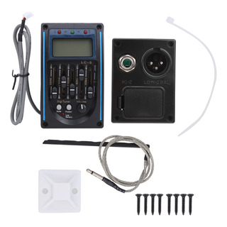 Ecualizador Lcd Guitar Eq Pickup De 5 Bandas Con Afinación A Ecualizador Lcd Guitar Eq Pickup De 5 Bandas Con Afinación A