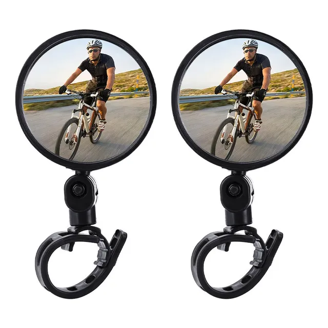 2 Piezas Espejos Ajustables Para Bicicleta, Motocicleta