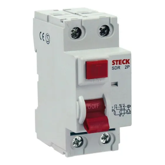 Disjuntor Tipo Dr 2 Polos 63a 30ma - Steck