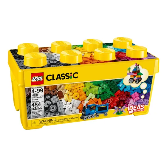 Lego Classic 10696 Caja De Bloques Creativos Mediano 484 Piezas