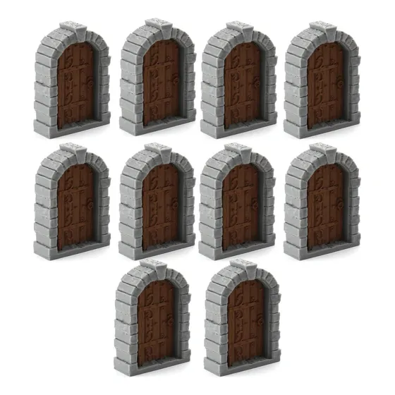 Kit Portas Rpg E Zombicide - 10 Portas