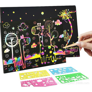 Set De Arte Rasca Y Descubre Colores Aleatorios Set De Arte Rasca Y Descubre Colores Aleatorios