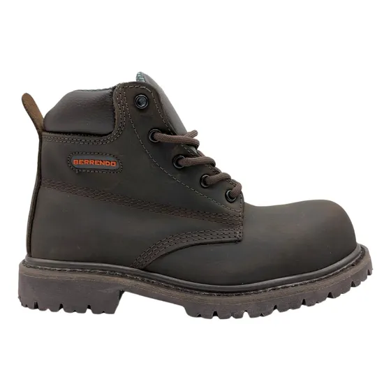 Bota De Trabajo Hombre Casquillo Calidad Premium Berrendo