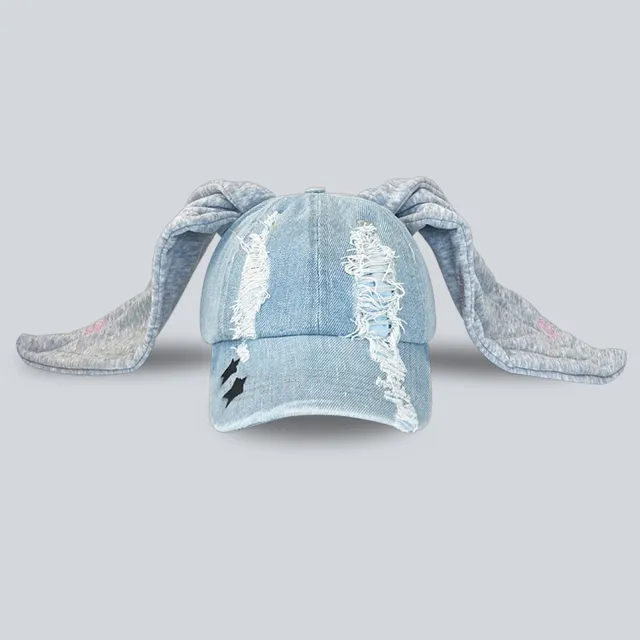 / Gorra De Mezclilla Niche Y2k Yabi Wind Newjeans Con