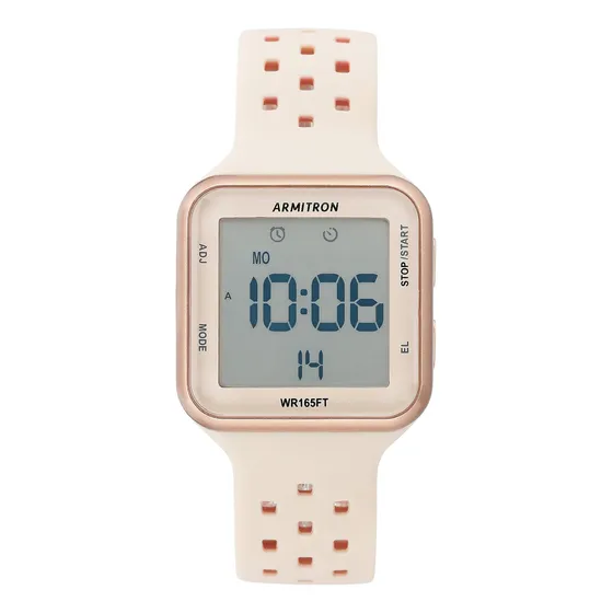 Armitron Sport Reloj Cronógrafo Digital Unisex Con Correa De