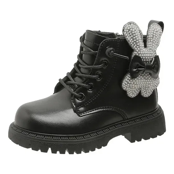 Botas De Princesa De Conejo De Niña ,zapatos Antideslizantes