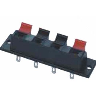 10 Peças - Borne De Pressão 4 Vias Wp4-7 Para Audio Promoção 10 Peças - Borne De Pressão 4 Vias Wp4-7 Para Audio Promoção