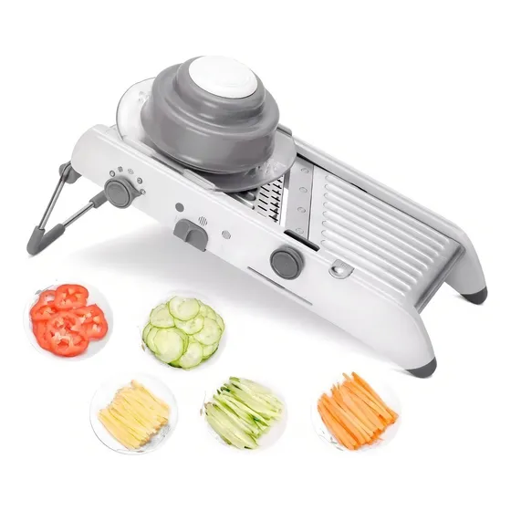 Mandolina Cortador Verduras Rallador Verduras Picador Cocina Rayador Picadora Alimentos Qatarshop