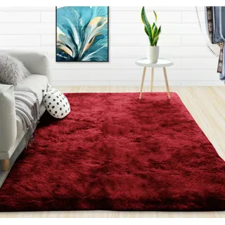 Tapete Sala Peludo Felpudo Luxo 2,00 X 1,50 Cor Vermelho-bordo Tapete Sala Peludo Felpudo Luxo 2,00 X 1,50 Cor Vermelho-bordo
