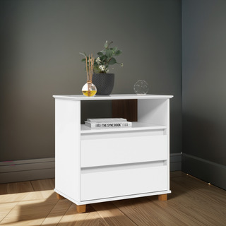 Mesa De Cabeceira Mini Cômoda Criado 2 Gavetas Para Quarto Mesa De Cabeceira Mini Cômoda Criado 2 Gavetas Para Quarto