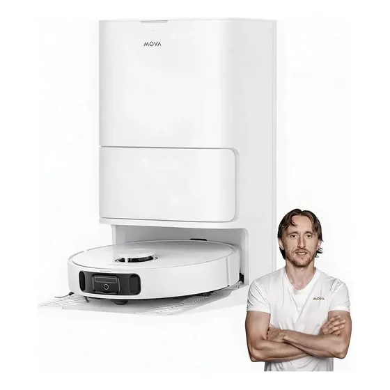 Robot Aspirador Y Trapeador Mova E40 Ultra White