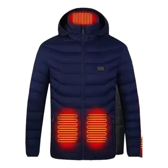 Campera Térmica Calentador Usb Invierno + Powerbank D Regalo