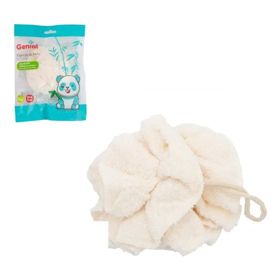 Esponja De Baño Con Fibras De Bambú Genial