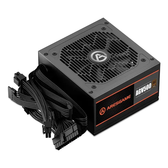 Fuente De Poder Certificada 500w 80+ Plus Gaming