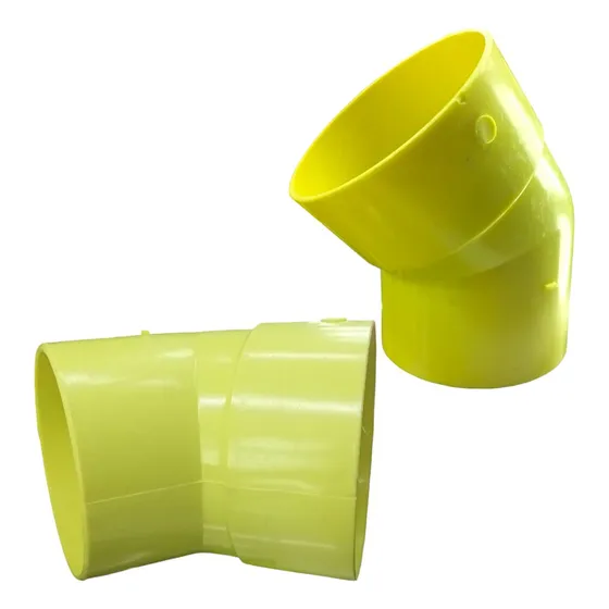 Codo 4 X 45 Norma Amarillo (pvc Agua Negras ) Somos Tienda 