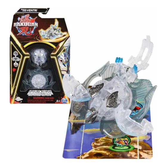 Bakugan Special Attack Ventri Version Diamante Con Lanzador