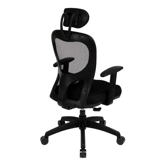Sillon Ergonómico Citiz Brazos Regulable Apoyo Lumbar Cabeza Color ASIENTO TELA NEGRO Material del tapizado Mesh/Marathon