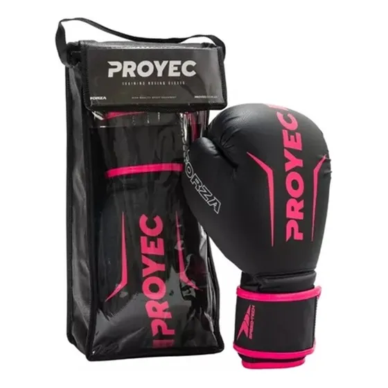 Guantes Boxeo Classic Proyec Box Kick Muay Thai Abrojo