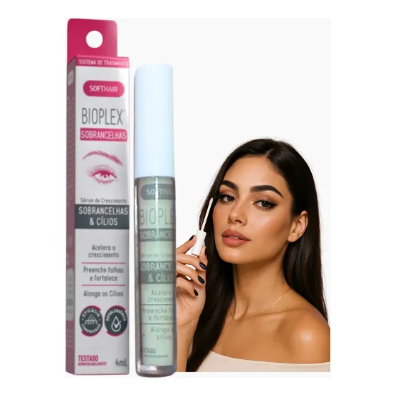 Serum Para Crescer Cilios E Sobrancelha Longos E Volumosos