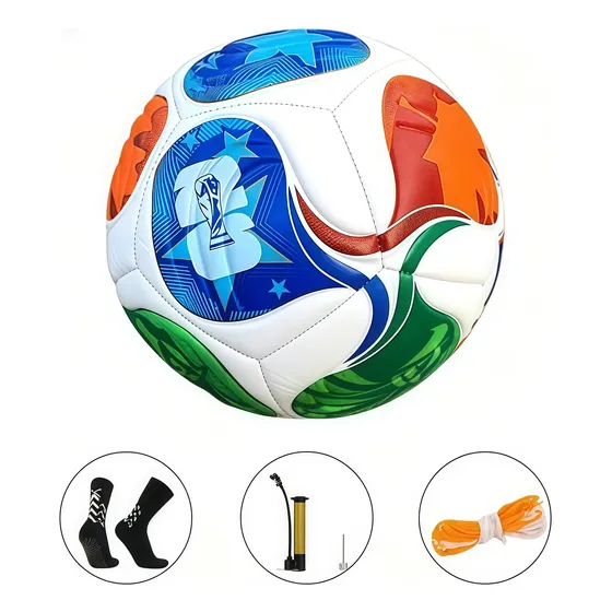 Balón Fútbol Número 5 Genérico Soccer Profesional Estrellas