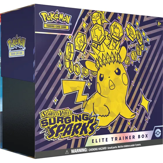 Pokemon Tcg Surging Sparks Elite Trainer Box Ingles